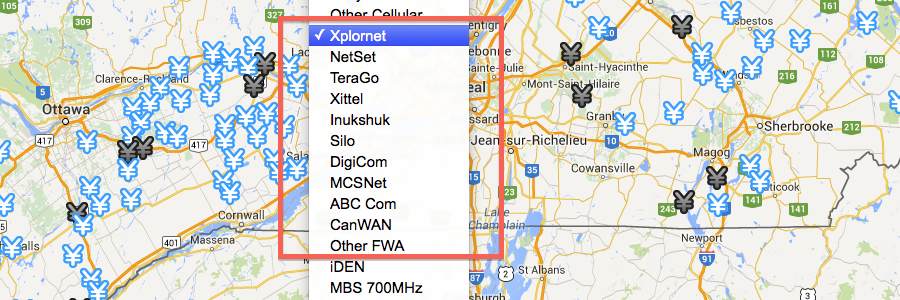 Wireless Broadband Licensees