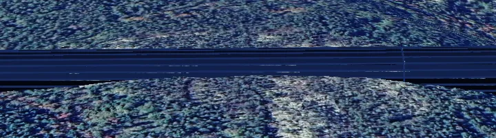 Fresnel zone top half visible hides topographic obstruction.